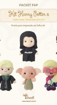 Timart - Fatima Barbosa - Kit Harry Potter 2 - Portuguese