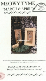 Homespun Elegance 216 Meowy Tyme - March & April