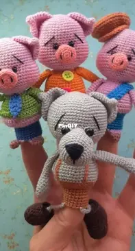 Creations Miracle Toys - Olga Kremleva -  The Three Little Pigs