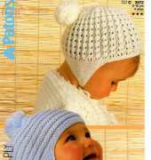 Patons C3072 Childrens hats
