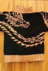 Drachen Jäger Kimono Sweater by Tania Richter