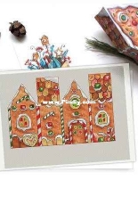 Gingerbread House/ Пряничный домик by Polina Tarusova
