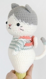 Big Bebez - Yun Young Lee  - My Chubby Pet Cat Gray