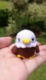 Minigurumi - The crochet jar - Baby Eagle - Free