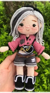 Moonlight Crochet - MoonlightCrochet89 - Nguyet Vu Thi /Nguyệt Vũ Thị - Mon doll