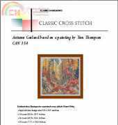 Classic Cross Stitch  CAN 154 Autumn Garland