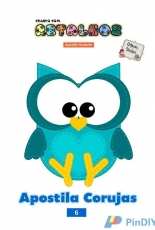 Criando com Retalhos Felting Owls N°6-Free-Portuguese