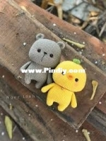 Ngoc Linh Handmade - Ngoc Linh - My Cheese Duckling and Baby Bear