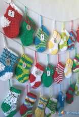 Five Little Monsters - Erica Dietz - Stocking Advent Calendar - Free