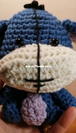 eeyore baby in crochet