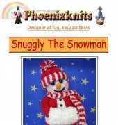 Phoenixknits: Snuggly the Snowman