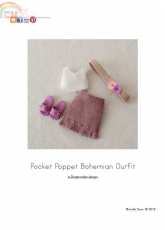 Gingermelon Design - Pocket Poppet Bohemian Outfit