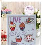 Time for Tea by Jenny Barton from Cross Stitch Collection 234 PCS