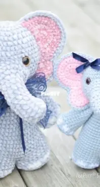 Ira Rott Designs - Ira Rott - Josefina and Jeffery Chubby Little Elephants