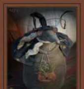 Country Stitches -  Primitive Halloween Mouse