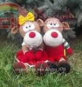 Mala Designs - Mandy Herrmann - Christmas Moose Elchfriede and Ewald - German