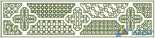 Sully Rudkin #BO-B204 Pocket Garden of 4 Leaf Clover -Blackwork pattern