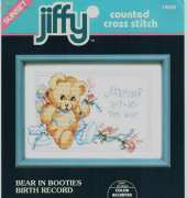 Dimensions 16600 Jiffy - Bear in Booties Birth Record