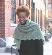 Ene's Scarf by Nancy Bush from Scarf Style Book