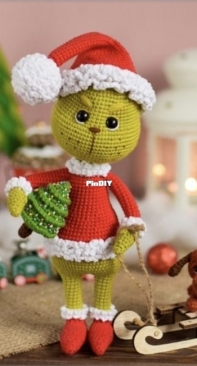 Crochet Friends Lab - Tatyana/Tatiana Kostochenkova - Grinch