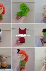 Osage County Crochet - Sadie Sheppard - My Little Monster Playset