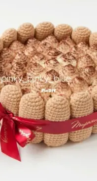 Pinky Pinky Blue - Nadejda Khegay - Tiramisu Cake - Russian