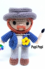 Pupi Popi - Giza Ferraz - Mr Van Gogh  - Portuguese