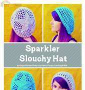 Sparkler Slouchy Hat