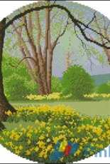 Heritage Crafts Circle Serie  JCDW241 Daffodil Wood by John Clayton