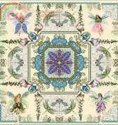 Chatelaine Designs ONL 032 – The Fairy Flowergarden Mandala