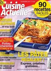 Cuisine Actuelle-N°299-November December-2015 /French