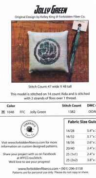 Forbidden Fiber Co - Jolly Green by Kelley King