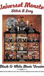 The Witchy Stitcher - Universal Monster Stitchalong - Black and White  Movie Version