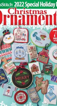 Just Cross Stitch JCS - Christmas Ornaments - 2022