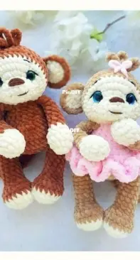 Chirka Toys - Ekaterina Chirkova - Monkey