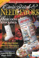 Better Homes and Gardens Cross Stitch and Needlework August 1996