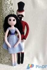 The Nutcracker & Clara Doll by Janice Anderson-Free