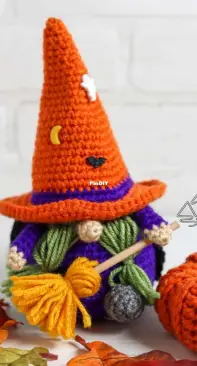 Winding Road Crochet - Lindsey Dale - Witch Gnome - Free
