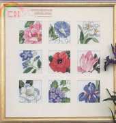Oriental Blooms by Lesley Teare from Oriental Cross Stitch