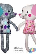 Dolls and Daydreams - Dress Up - Mouse Sewing Pattern