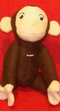 George the monkey stuffed toy