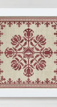 Modern Folk Embroidery - MFE015 - Biedermeier Bouquet