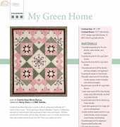 Colette Boring-My Green Home-Free Quilting Pattern