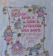 Bucilla - Princess Birth Record