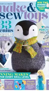 Make and Sew Toys Issue 20 December 2022