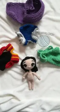 Devojcica i heklica crochet - Una Stipic - Arwen Undomiel - Free