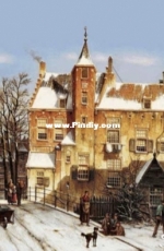 EstE 182  A Dutch Village In Winter XSD