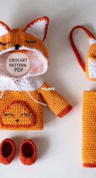AniAmi Crochet - Annie Komarova / Margo - Fox Outfit