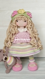 Embroide Design - Irina Sergeevna Kostina - Doll Crochet April