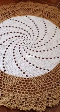Coffee table rug